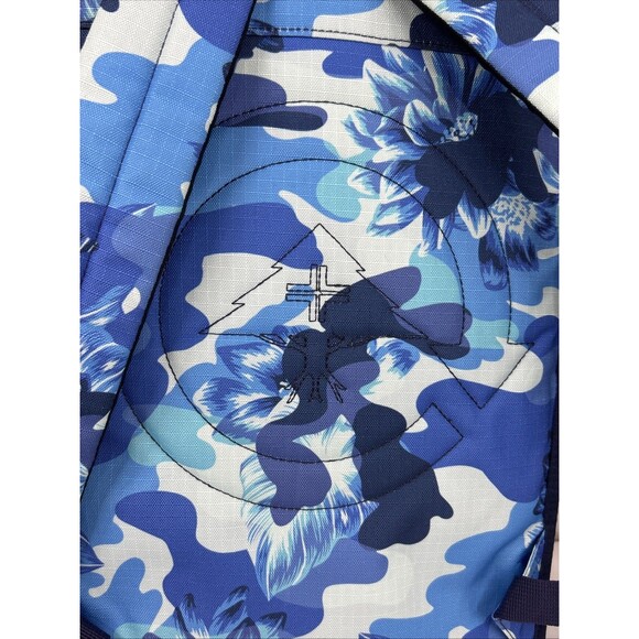 LRG Backpack Remix Blue Camo All Over Print School Travel - Picture 6 of 8